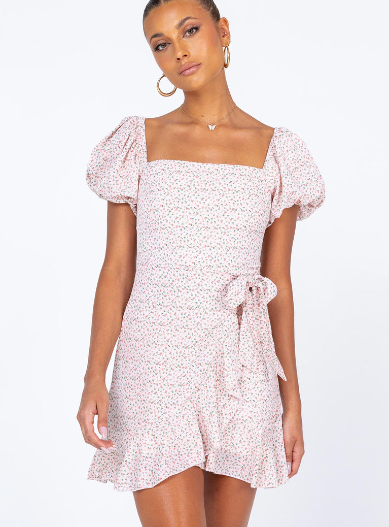 Annie Mini Dress Pink